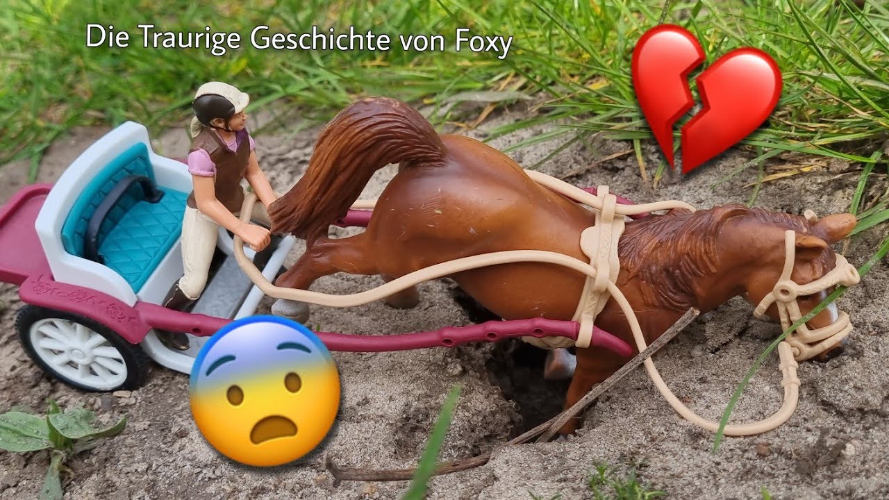 Die traurige Geschichte eines Kutsch Pferdes  namens Foxy🐎💔