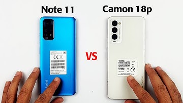 Redmi Note 11 vs Tecno Camon 18P | SPEED TEST