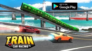 Train vs car racing 2 player: (Android gameplay) screenshot 4