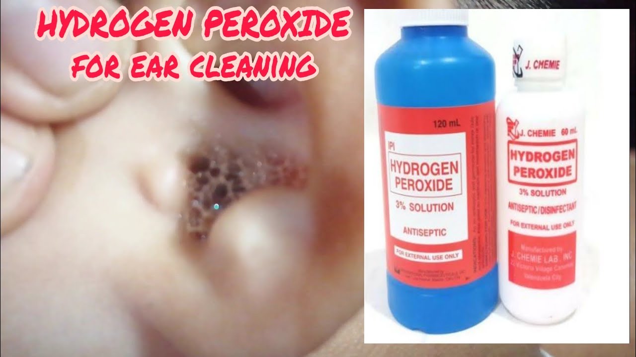 Agua Oxinada For Ear Cleaning By Maricel Atad Youtube