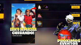 CORRE!! EVENTO DA PARCERIA COM MATUÊ CHEGANDO, SKIN EVO CONFIRMADA, EVENTOS, NOVIDADES FREE FIRE