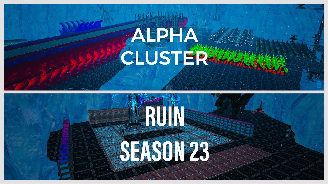 ALPHA CLUSTER BASE TOUR | Happy Endings | PS5 | 4K | #ruin #lords # ...