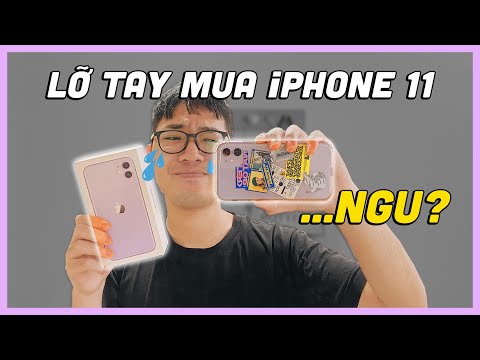 Ốp Lưng Màu Tím - NHẬT KÝ "LỠ TAY" MUA...iPHONE 11 CHỈ VÌ LÝ DO CỰC VỚ VẨN? 😭 maybayvlog