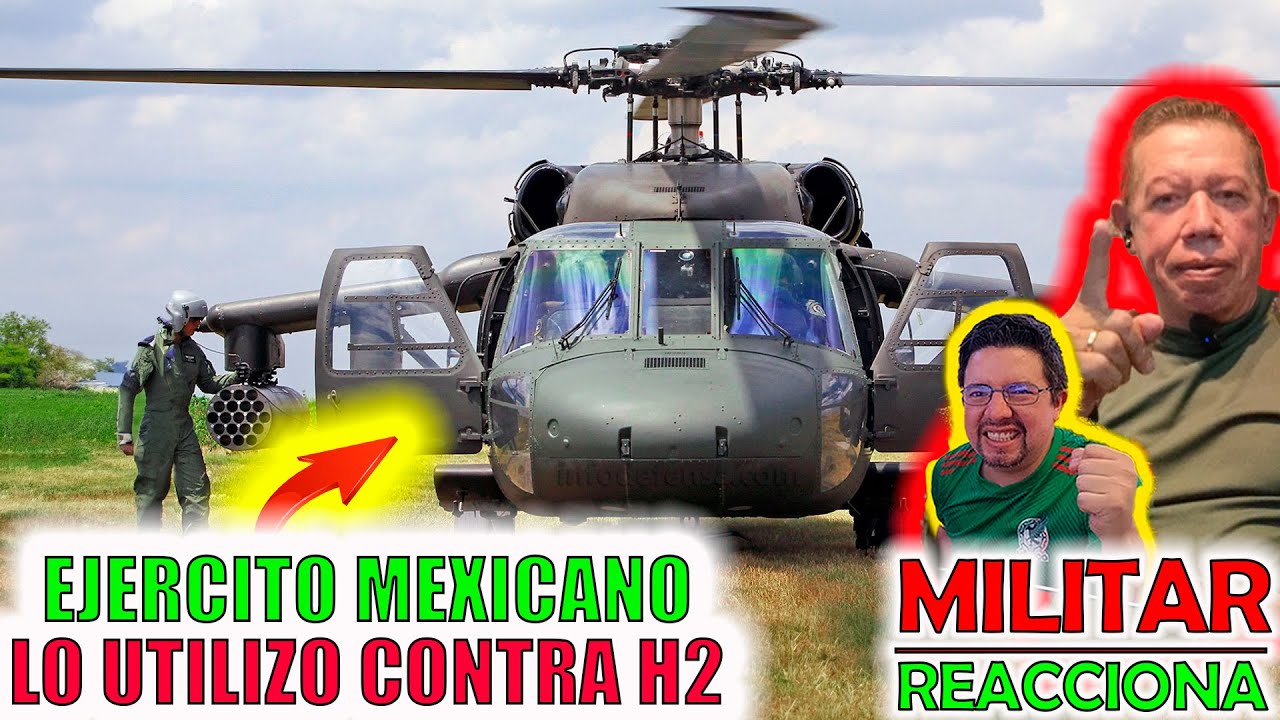 MILITAR COLOMBIANO reacciona al DIA que MEXICO utilizo un BLACK HAWK en una operación contra H2