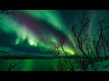 Aurora borealis northern lights nature tv screensaver no sound 4k u.