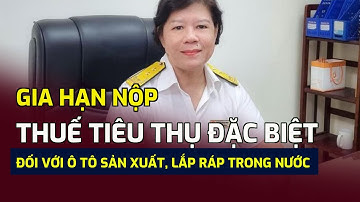 Gia hạn nộp thuế tiêu thụ đặc biệt đối với ô tô sản xuất, lắp ráp trong nước