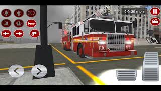 fire truck driving simulator mod apk screenshot 5