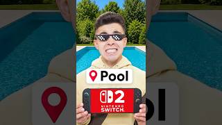Nintendo Switch 2 At The Pool!