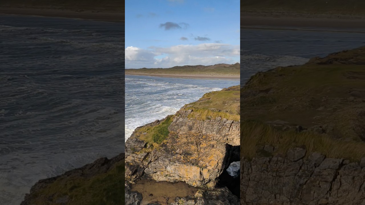 This Irish Coastline is Absolutely WILD #donegal #waves #adventure