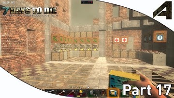 7 Days to Die Alpha 11.3 Gameplay - Part 17 - "Crafting Setup"