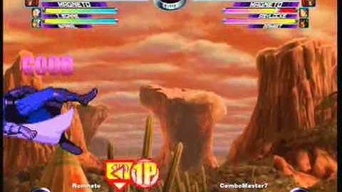 MvC2 Online (360): Brett (Mag/Tron/Spir) vs ComboMaster7 (Mag/Psy/Gam) 36 .:3.2.10:.