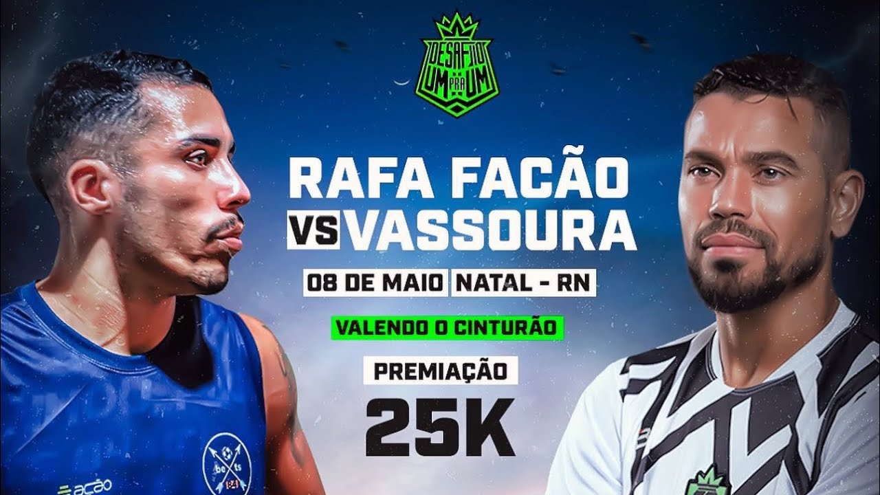 X1: Rafa Facão surpreendente, vence Vassoura e fica com cinturão