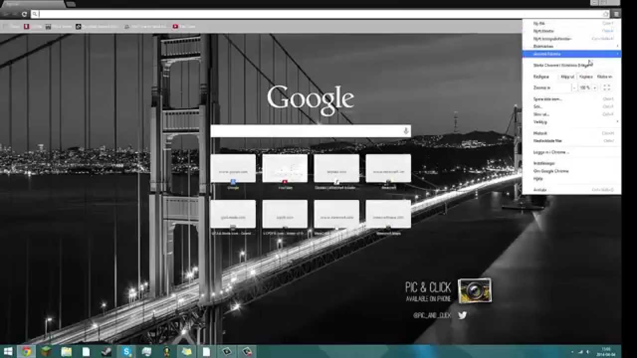 Hur ändrar Man Startsida Chrome