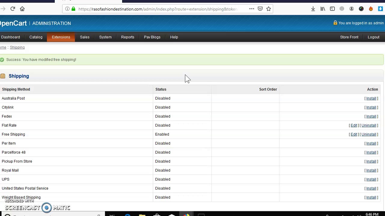 OPENCART DEMO ADMIN PANEL - PART 2 - YouTube