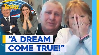 Today surprises winner of Mediterranean cruise giveaway | Today Show Australia