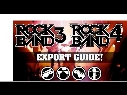 Rock Band 4 Export PSA: How To Import Rock Band 3 to Rock Band 4
