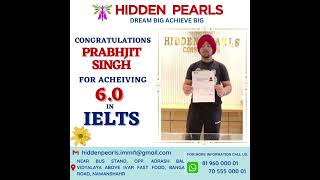 Congrats to prabhjit Singh for getting desired IELTS score