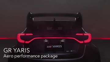 GR YARIS Aero performance package -Designed for Performance-