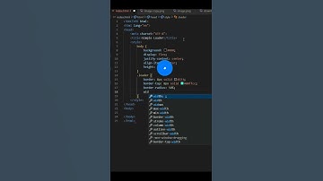 Loader using HTML & CSS  #website #coding #shorts #trending #viralshorts