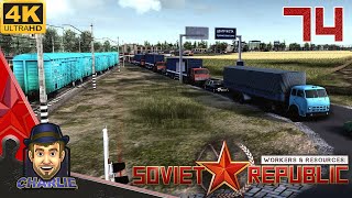 TRAFFIC PROBLEMS (part 1) - Workers and Resources Gameplay - 74 - Soviet Republic Lets Play