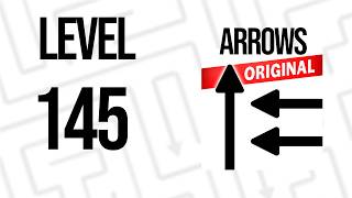 Arrows Puzzle Escape Level 145 Walkthrough (How To Pass) !
