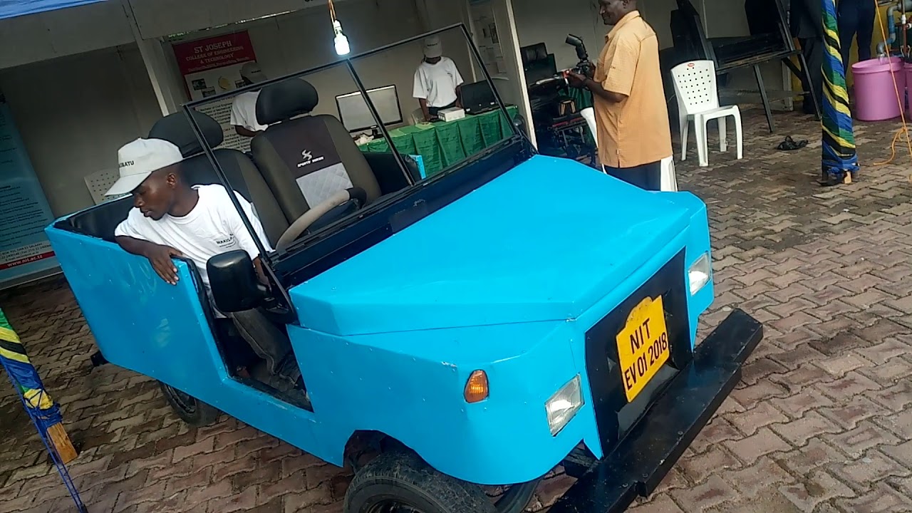 MADE IN TANZANIA ELECTRIC CAR YouTube