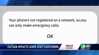 Some AT&T customers dealing with service outage nationwide
