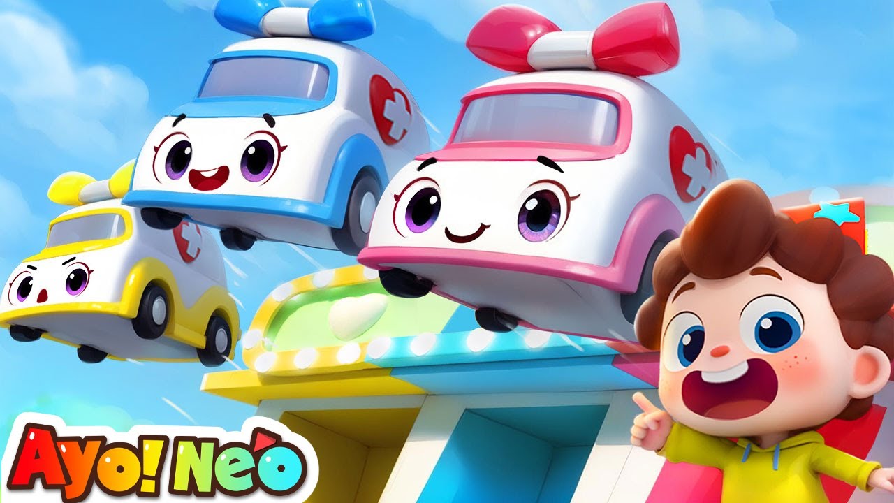 Ambulans, Tolong Aku! 🚑| Lagu Ambulans | Lagu Anak-anak | Ayo！Neo | Yes！Neo Bahasa Indonesia