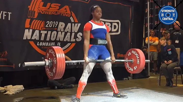Samantha Calhoun  - 1st Place 63 kg. - USAPL Raw N...