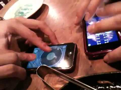 iPhoneのセッション