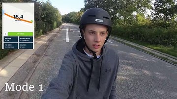 Wowgo 2s max speed test (all 3 speed modes)