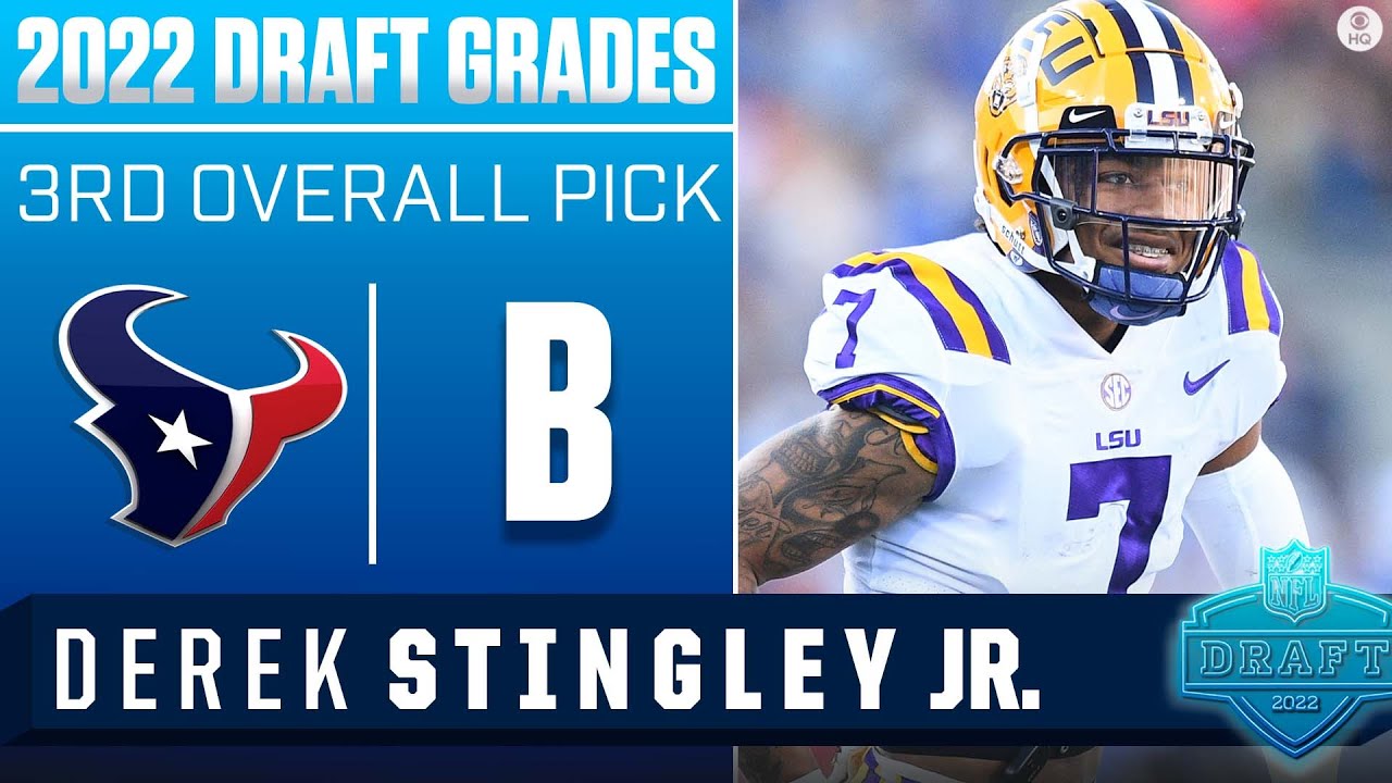 Texans select LSU CB Derek Stingley Jr. with No. 3 overall pick in ...