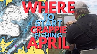 Where to Fish For CRAPPIE in APRIL