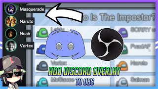 How to add Customizable Discord Overlay to OBS for Recording & Streaming | 2020