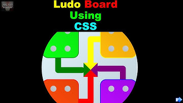 Design Ludo Board  using CSS | HTML & CSS | code