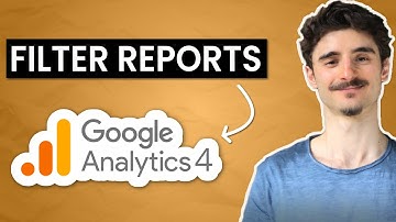 How to FILTER data in Google Analytics 4 reports (GA4) | Incl. Segments & Comparisons
