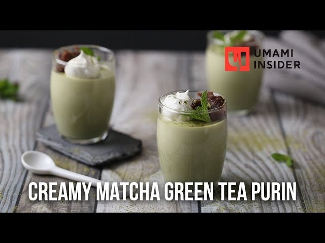 Creamy Matcha Green Tea Purin | Umami Insider