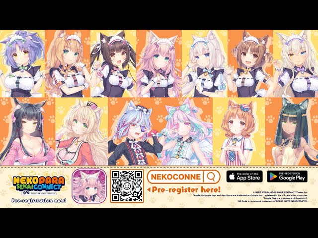 Nekopara Sekai Connect｜Theme song PV｜Aiobahn +81's new song