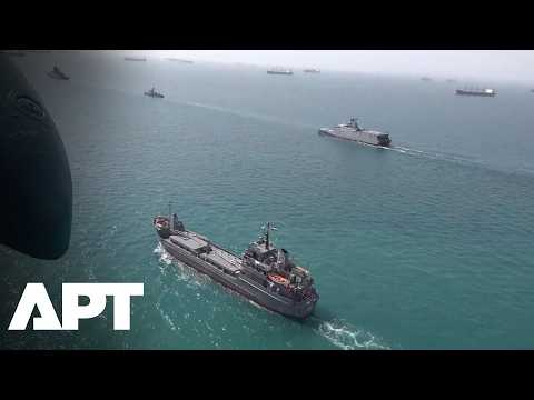 WATCH | Russia‑Iran Joint Naval Drill in Sea of Oman as US Forces Surge | APT