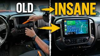 2017 Chevy Silverado 2500 HD TopDisplay Stereo Install | Wireless CarPlay & Android Auto
