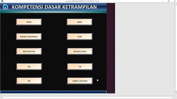 Tutorial isi Raport K13 PART 1