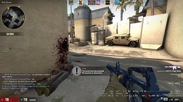 4 Kill Clutch #M4A1 #CSGO #Counter-Strike:Global Offensive
