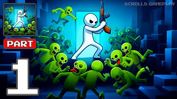 Walkers Attack - Gameplay Walkthrough Part 1 - Survive the Walker Siege (iOS, Android)