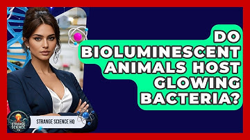 Do Bioluminescent Animals Host Glowing Bacteria? - Strange Science HQ