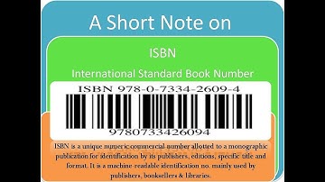 ISBN and ISSN: A Short Note for KVS/UGC-NET/RSMSSB Exams