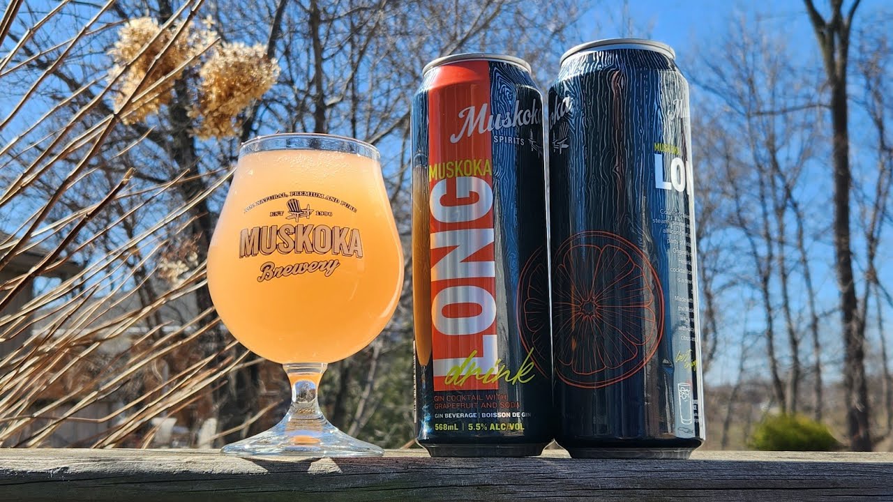 Muskoka Spirits Long Drink Gin Cocktail with Grapefruit & Soda YouTube