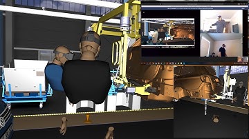 Collaborative Virtual Workspace - Impromptu Assembly Process Validation