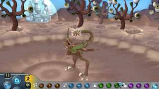 spore-lizardman dance party!!