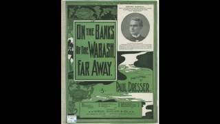On the Banks of the Wabash Far Away (1897) chords