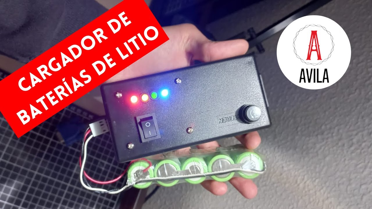 Cómo hacer un cargador de baterías de litio - Avila's Technology - YouTube